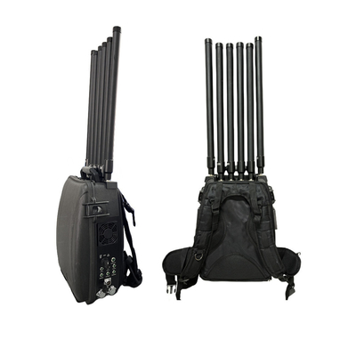 50W 70W バックパック ドローン ジャマー 400MHz 800MHz 1.2G 2.4G 5.2G 5.8G アンチ FPV