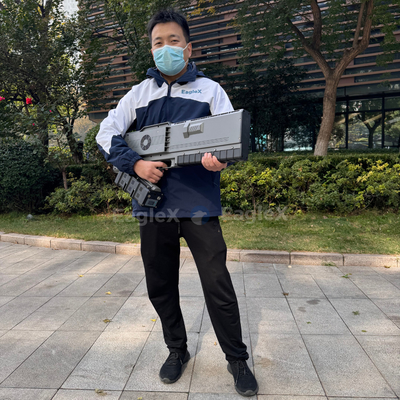 5km検出探知器と0-3kmの妨害距離を持つ携帯ドローンジャマーガン