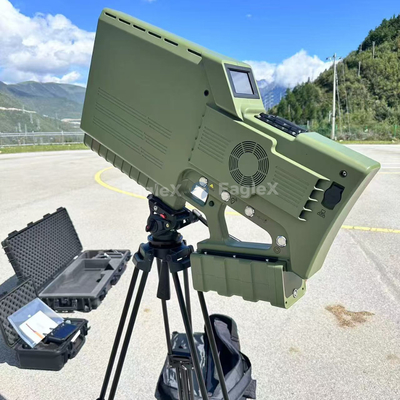 3-in-1 (検出・妨害・偽造) モバイルドローン防衛装置 ポータブルFPVドローンジャマー