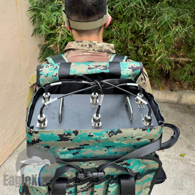 2000M 6 周波数 防爆ドローン ジャマー バックパックスタイル ドローン GPS ジャミング 1