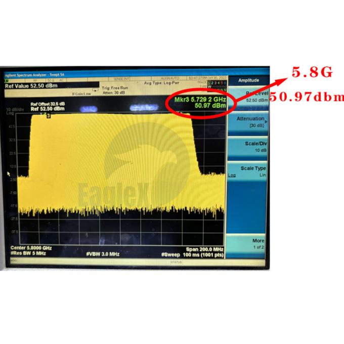 5.8GHz RFアンプモジュール 5725-5850MHzアンプJamming Radio Frequency モジュール 0