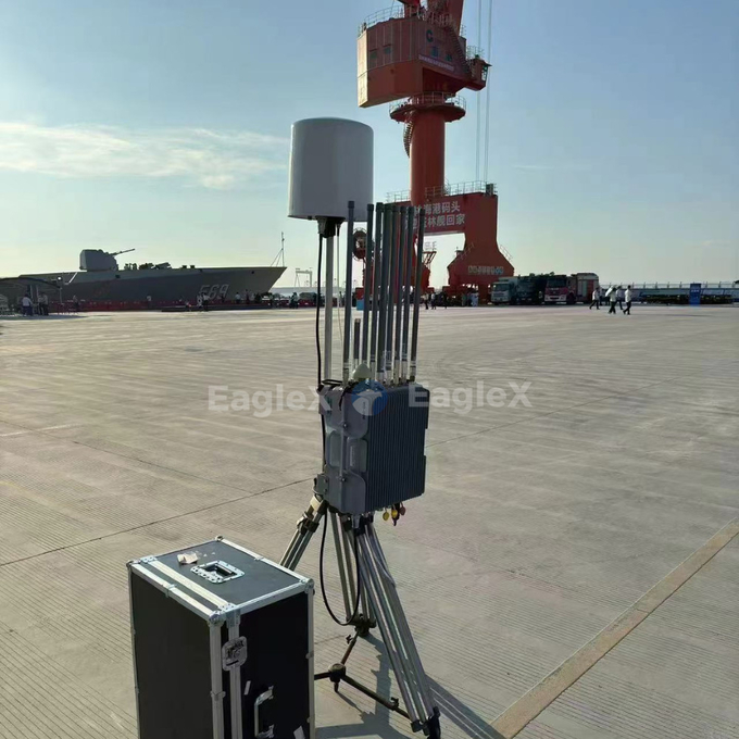 IP66 防護レベル ドローン探知機 パッシブ無線監視の広周波カバーと高精度 0