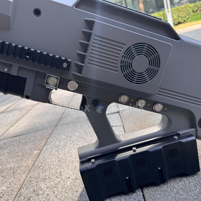 36h耐久性 携帯ドローン防衛 軍事警察コンサート 1-3KM FPV ドローンジャマー 5KM検出検出器 0